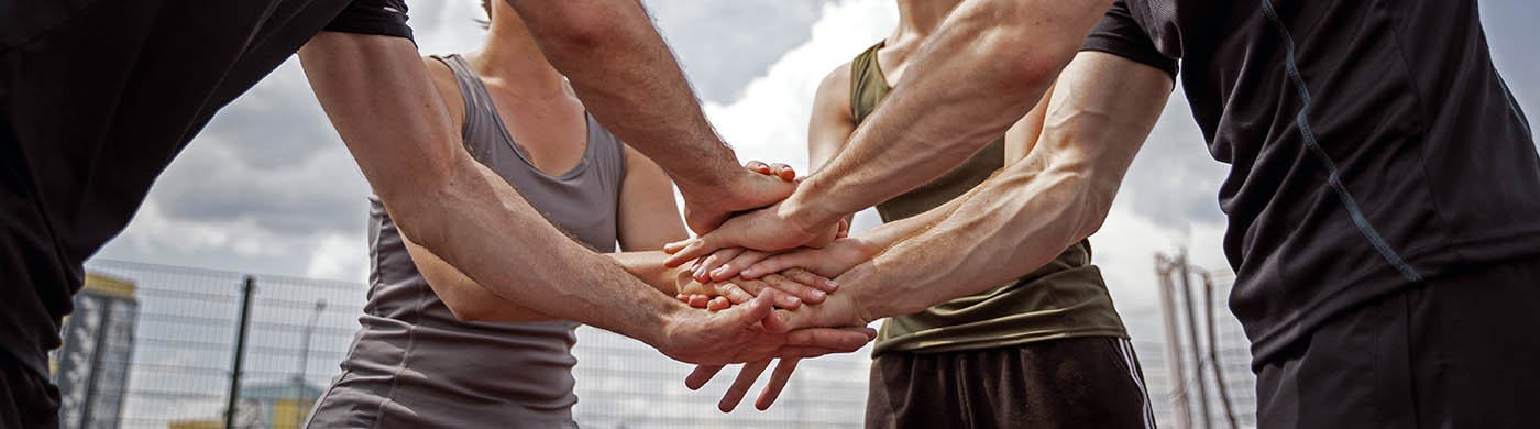 Teambuilding de Volleyball com colaboradores, representa os Fundos Fechados.